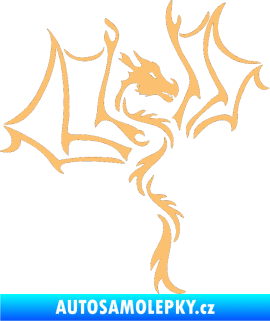 Samolepka Dragon 034 pravá béžová