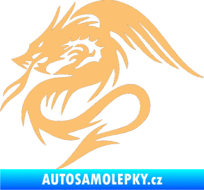 Samolepka Dragon 039 levá béžová