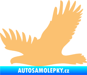 Samolepka Dravec na sklo 004 levá béžová