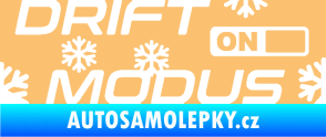 Samolepka Drit mód sníh béžová