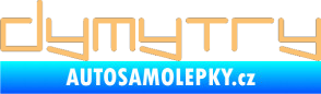Samolepka Dymytry 002 béžová