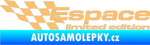Samolepka Espace limited edition levá béžová