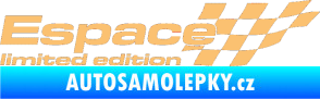 Samolepka Espace limited edition pravá béžová