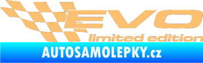 Samolepka Evo limited edition levá béžová