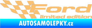 Samolepka Ford limited edition levá béžová