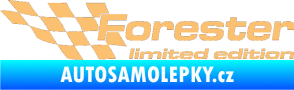 Samolepka Forester limited edition levá béžová