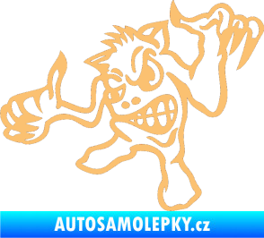 Samolepka Formelák levá béžová