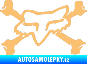 Samolepka Fox 004 béžová