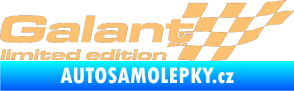 Samolepka Galant limited edition pravá béžová