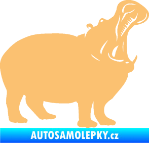 Samolepka Hroch 002 pravá béžová