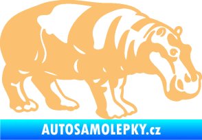 Samolepka Hroch 003 pravá béžová