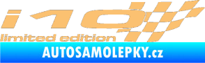 Samolepka i10 limited edition pravá béžová