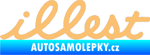 Samolepka Illest 001 béžová