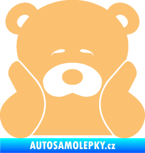 Samolepka JDM medvídek béžová