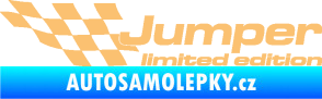 Samolepka Jumper limited edition levá béžová