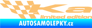 Samolepka Ka limited edition levá béžová