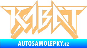 Samolepka Kabát 002 béžová