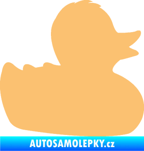 Samolepka Kachnička 001 pravá béžová