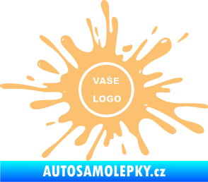 Samolepka Kaňka 003 znak béžová