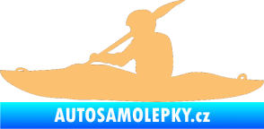 Samolepka Kanoista 003 levá béžová