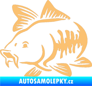 Samolepka Kapr 001 levá béžová