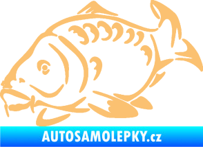 Samolepka Kapr 006 levá béžová