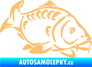 Samolepka Kapr 006 pravá béžová