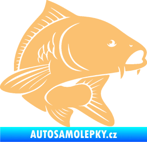 Samolepka Kapr 008 pravá béžová