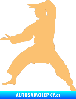 Samolepka Karate 006 levá béžová