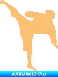 Samolepka Karate 009 levá béžová