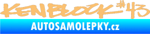 Samolepka Kenblock 43 béžová