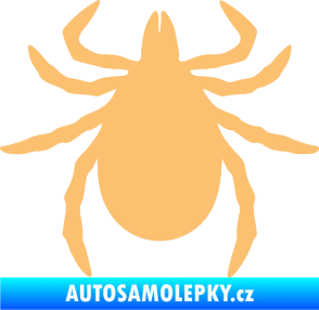 Samolepka Klíště 001 béžová