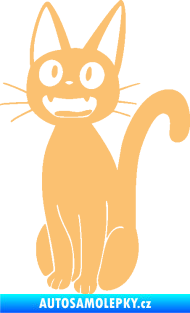 Samolepka Kočka 031 levá béžová
