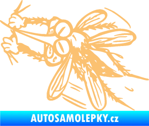 Samolepka Komár 002 levá béžová