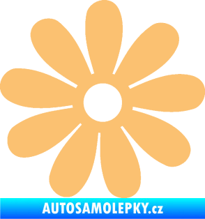 Samolepka Kopretina 001 béžová