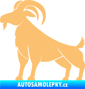 Samolepka Kozel 005 béžová