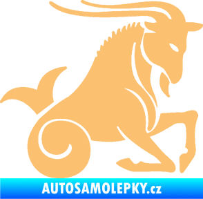 Samolepka Kozoroh 004 pravá béžová