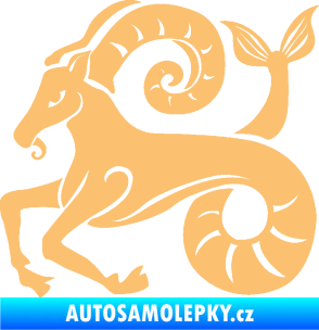 Samolepka Kozoroh 005 levá béžová