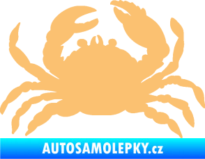 Samolepka Krab 001 pravá béžová