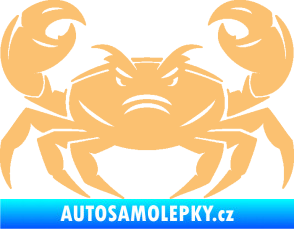 Samolepka Krab 003 béžová