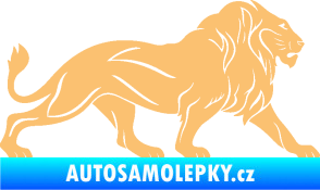 Samolepka Lev 007 pravá béžová