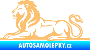 Samolepka Lev 010 levá béžová