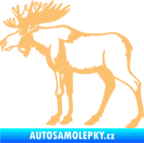 Samolepka Los 005 levá béžová