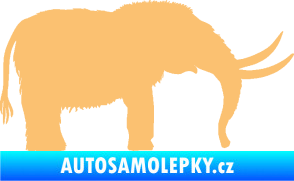 Samolepka Mamut 001 pravá béžová