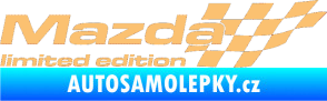 Samolepka Mazda limited edition pravá béžová