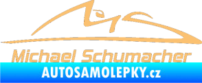 Samolepka Michael Schumacher 002 béžová
