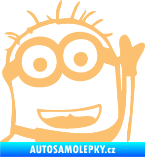 Samolepka Mimoň 002 pravá béžová