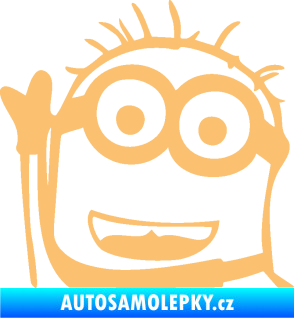 Samolepka Mimoň 002 levá béžová