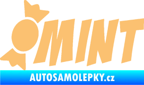 Samolepka Mint bonbón béžová