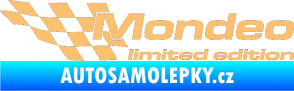 Samolepka Mondeo limited edition levá béžová